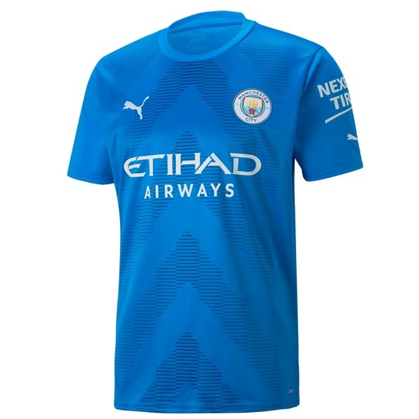 Tailandia Camiseta Manchester City Portero 2022-2023 Azul